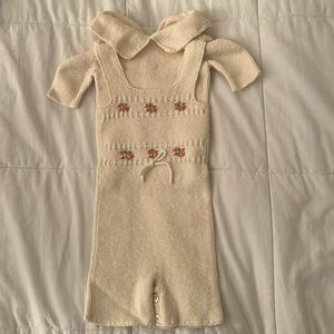 Vintage Knit Onesie